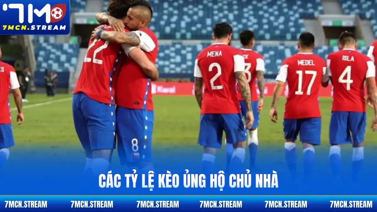 Các tỷ lệ kèo ủng hộ chủ nhà