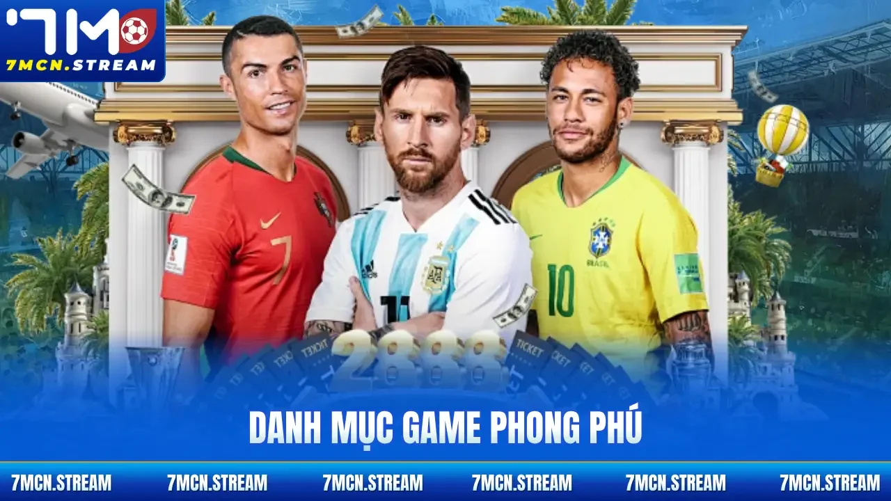 Danh mục game phong phú