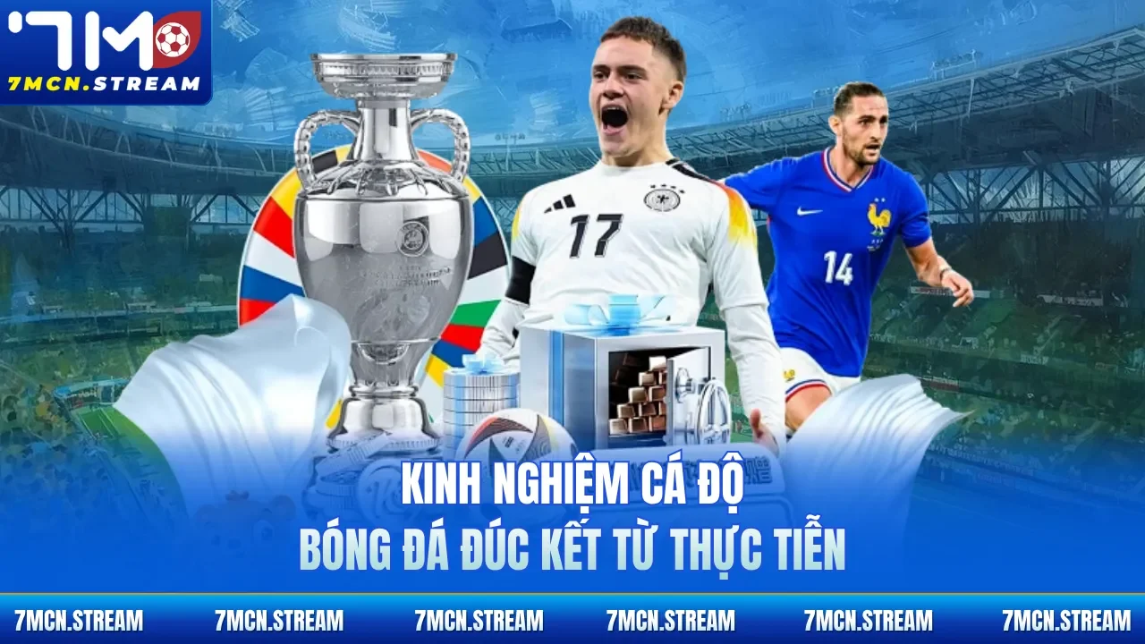 Kinh nghiệm cá độ bóng đá đúc kết từ thực tiễn